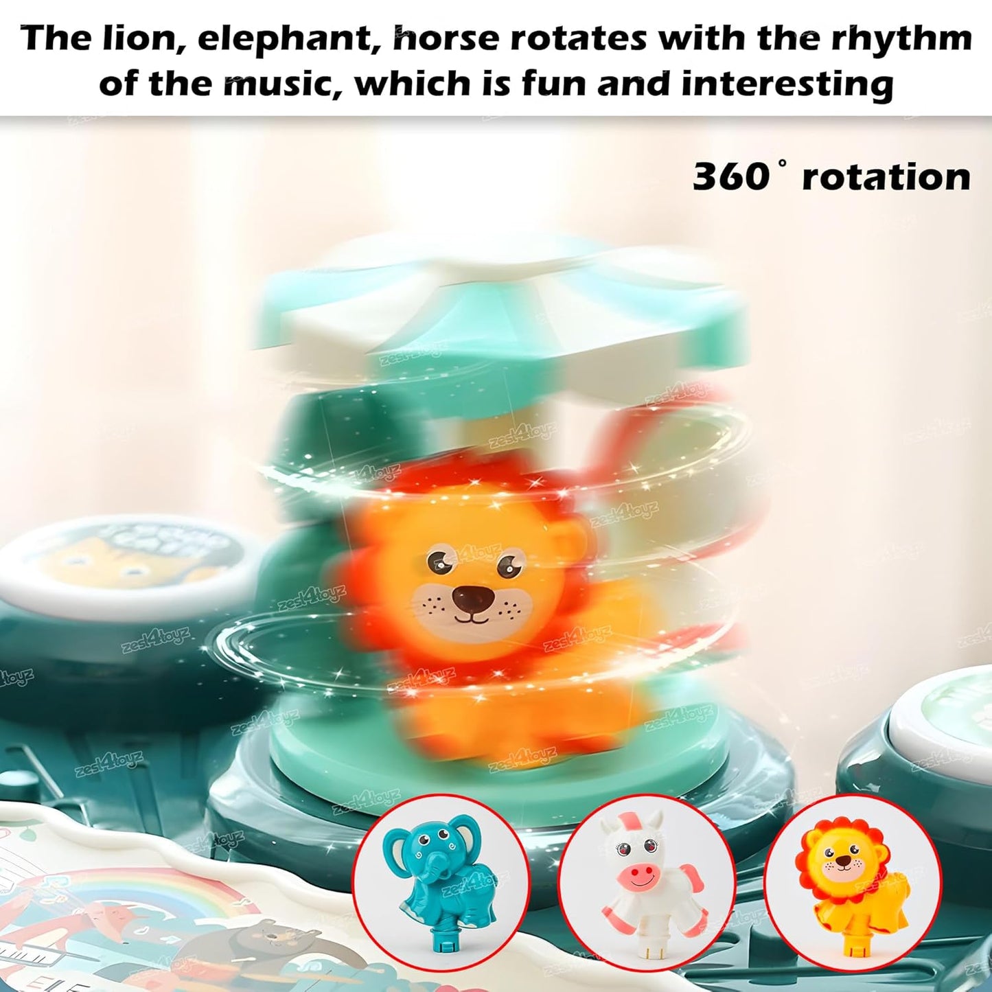 animal concert electronic organ piano