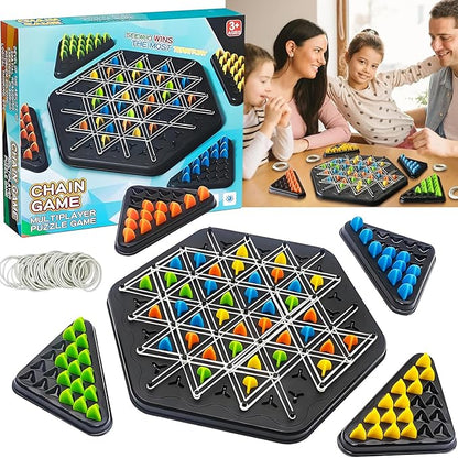 Chain Triangle Chess Game, Trigle Board Game
