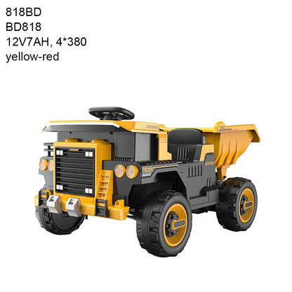 Kids Heavy Duty Dump Truck Ride-On 12V