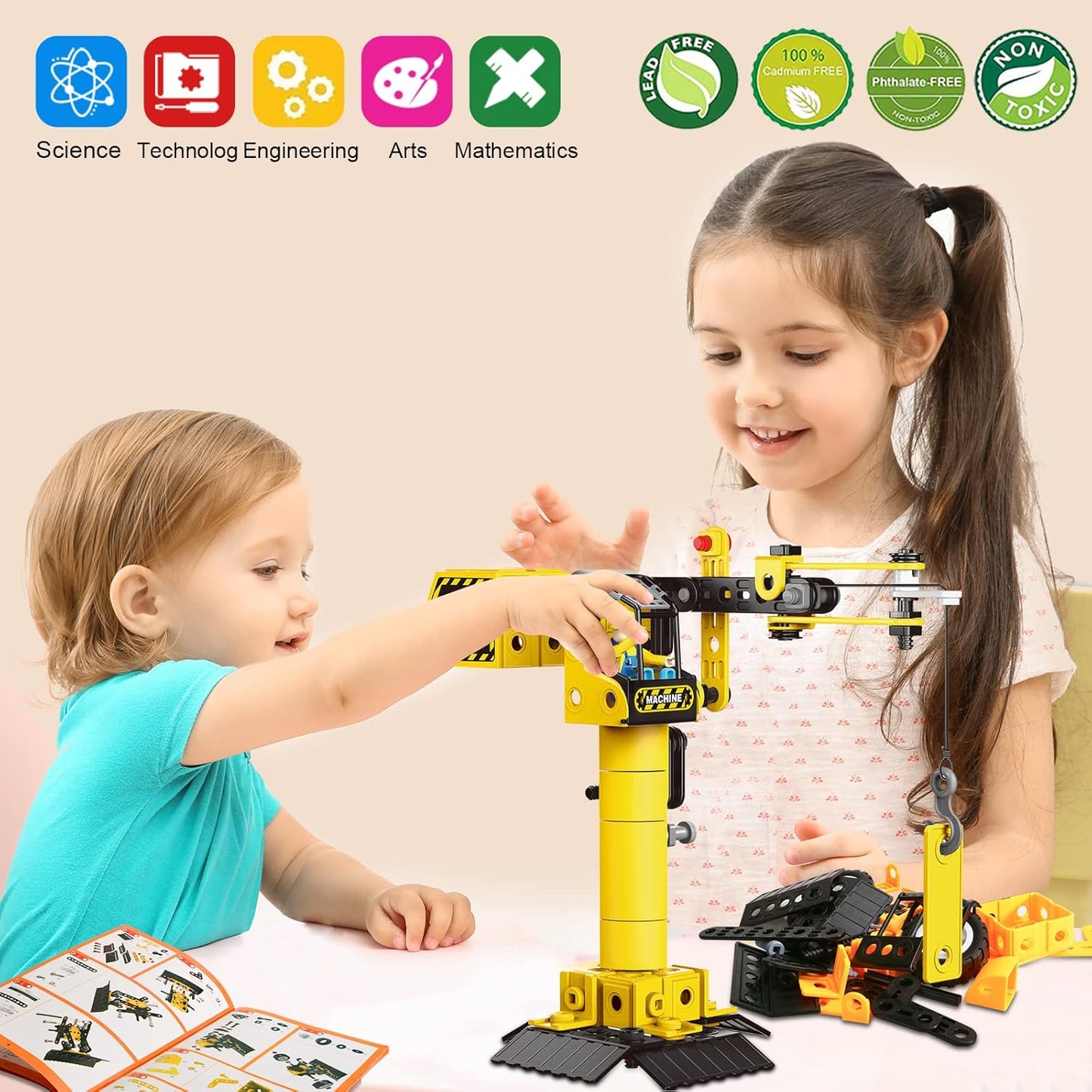Construction 6-in-1 Builder Set