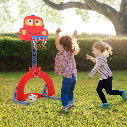 Outdoor Basketball Game