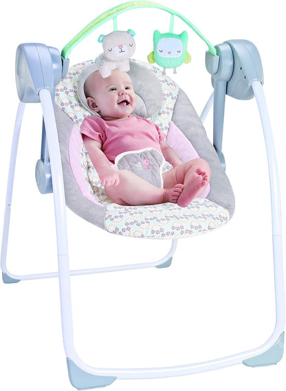 swinging baby relax