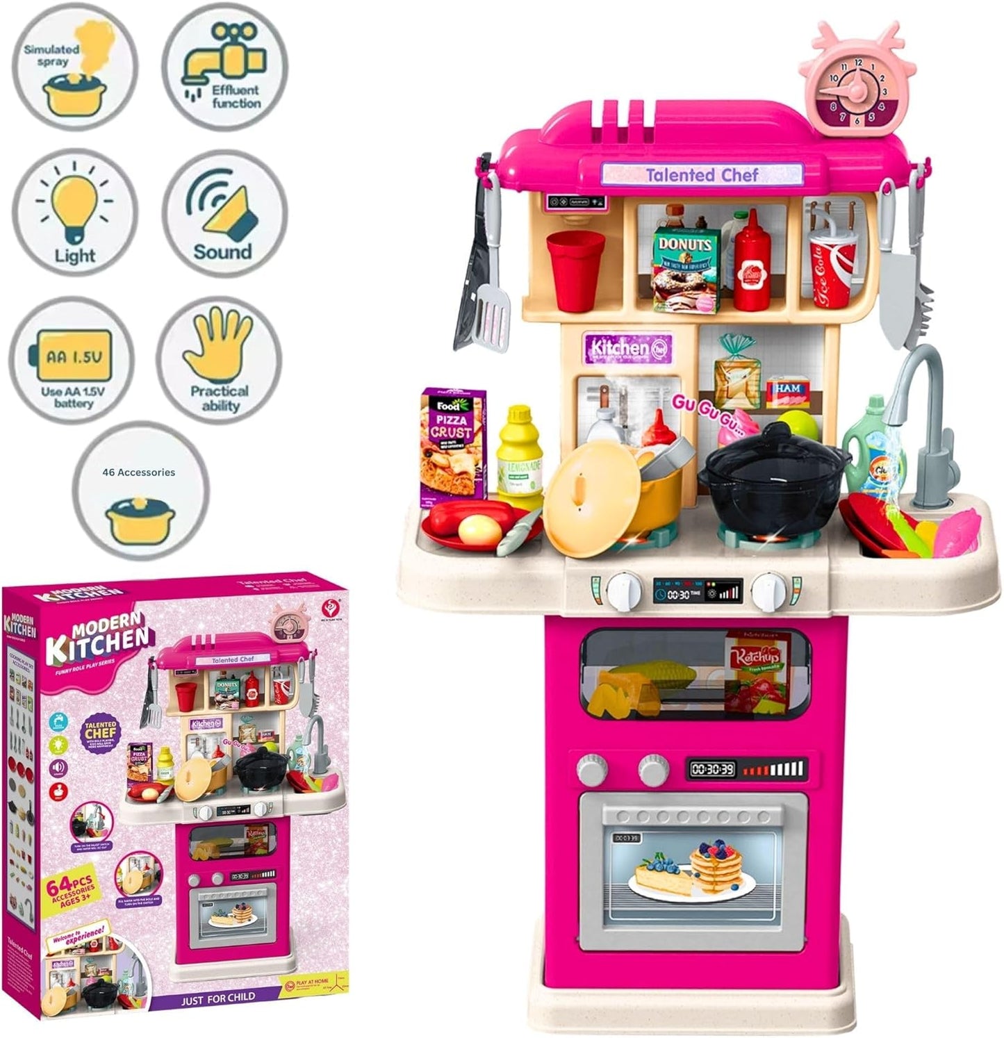 Modern Kitchen – 64 Pcs