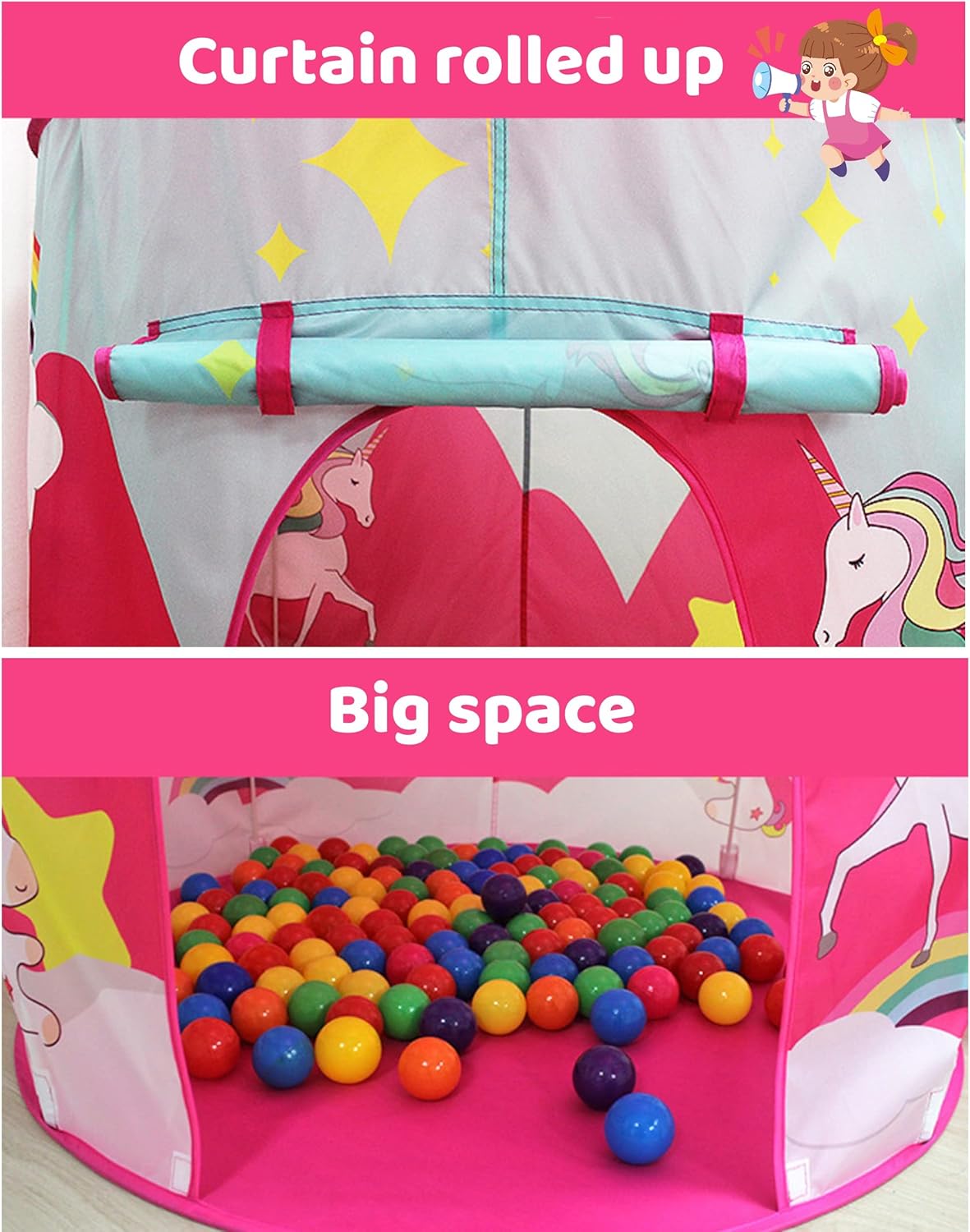 Unicorn 3 in 1 Tent