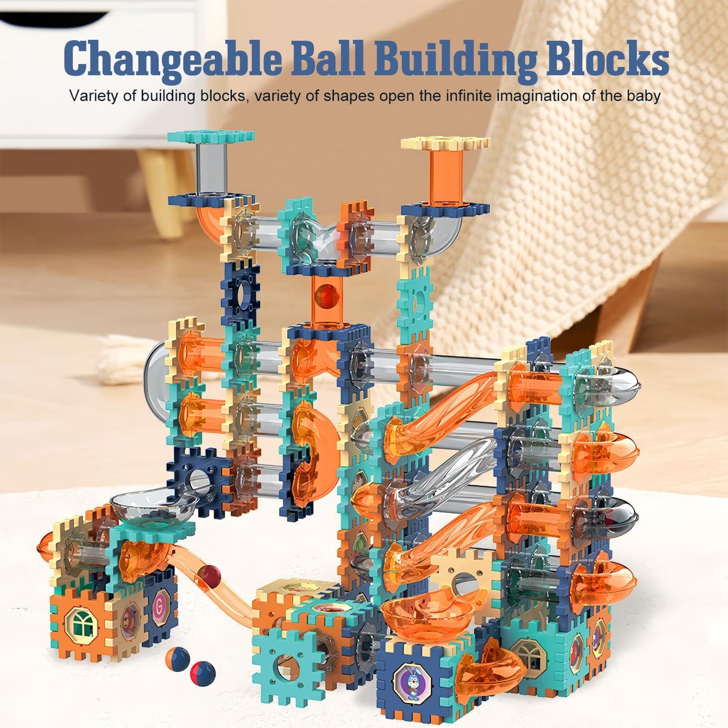 Ball Track Block 246 pcs