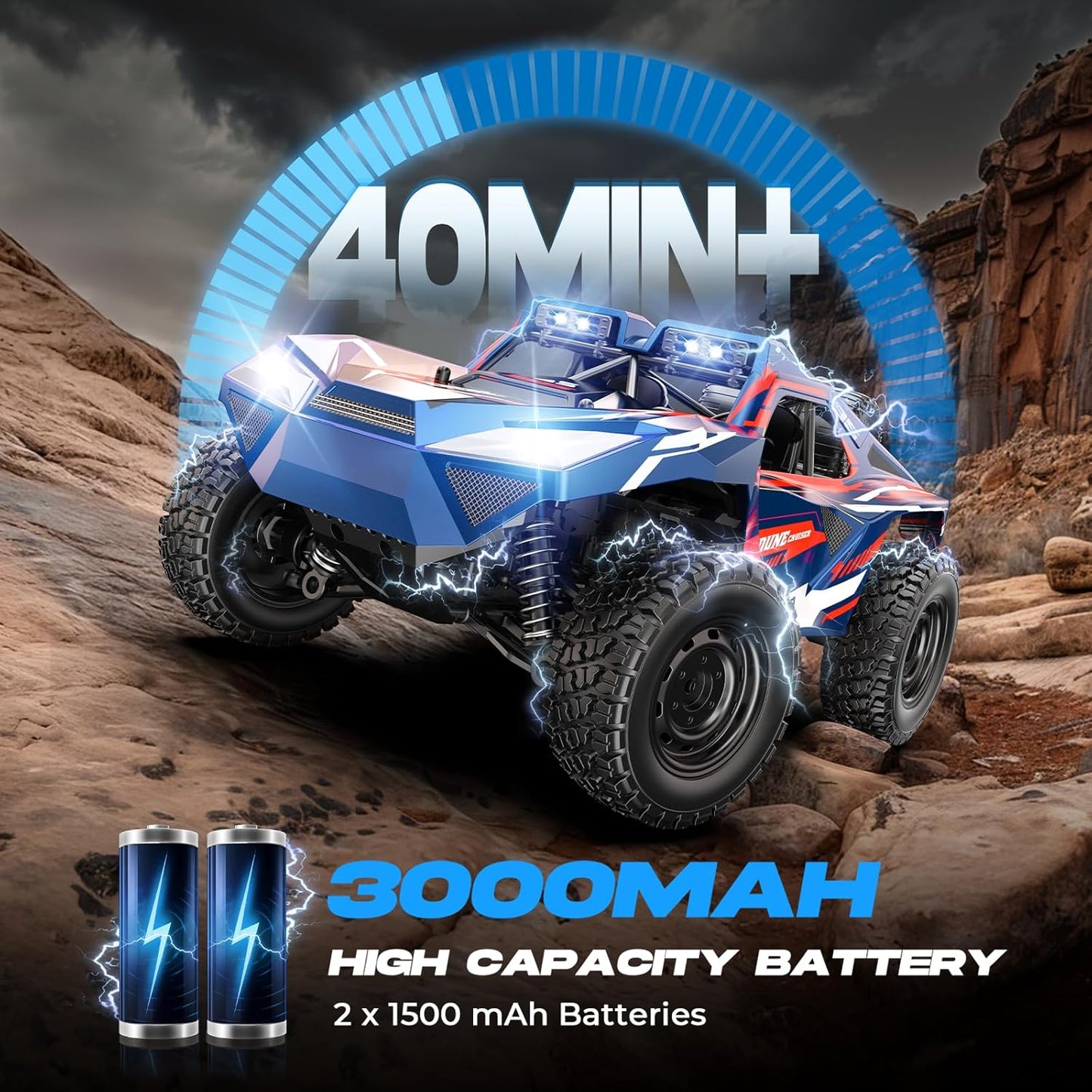 Dune Cruiser RC Car 1:16 Scale – 40+ Km/h