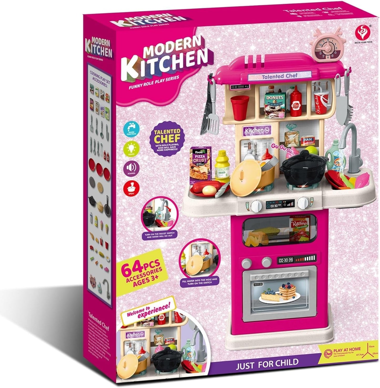 Modern Kitchen – 64 Pcs
