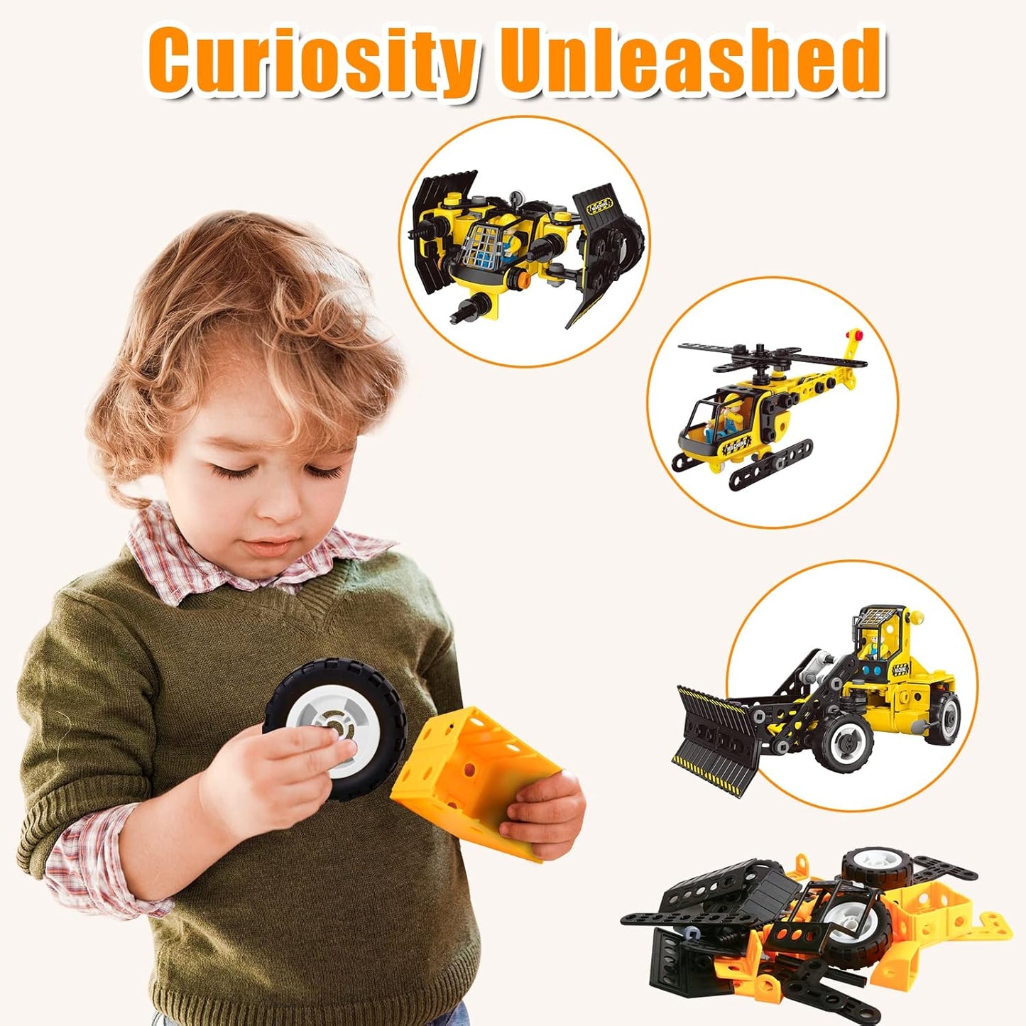 Construction 6-in-1 Builder Set