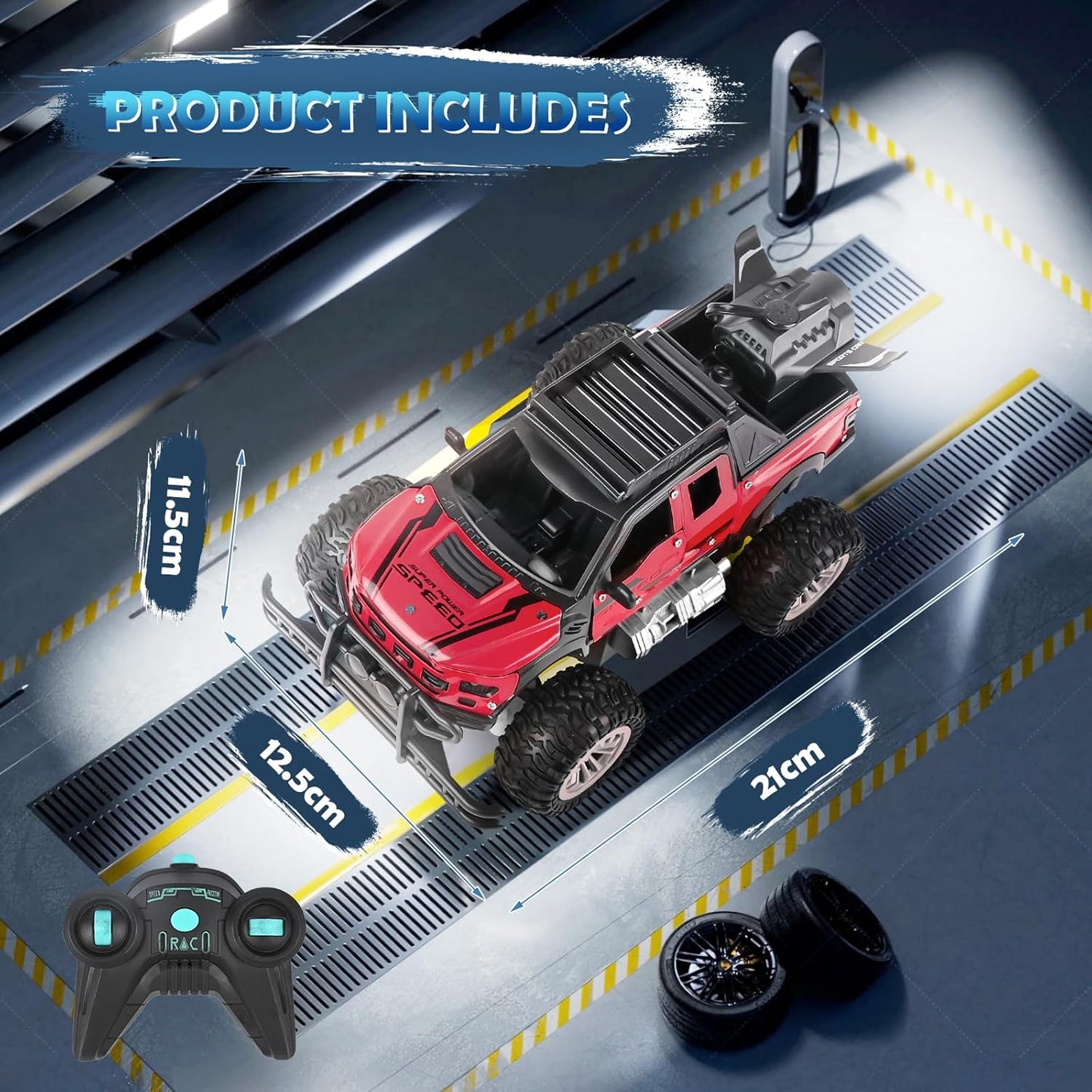 Die-Cast Rock Climbing RC 4x4