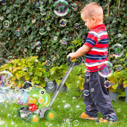 Bubble Machine for Toddlers: Dinosaur Boxing Bubble Machine,Lawn Mower,Toddler Toy Outside,Toys for Toddlers
