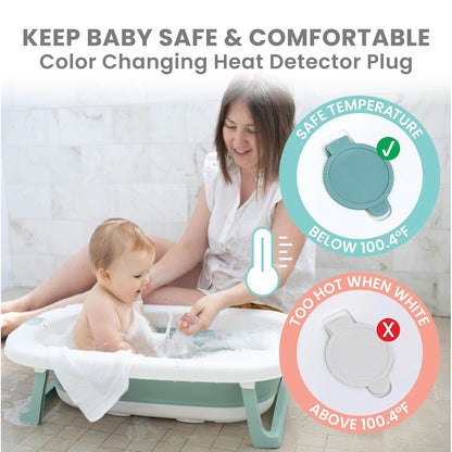 Foldable Baby Bathtub with Stand