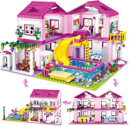 Summer Villa Building Set 1018 pcs