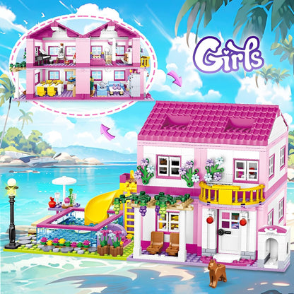 Summer Villa Building Set 1018 pcs