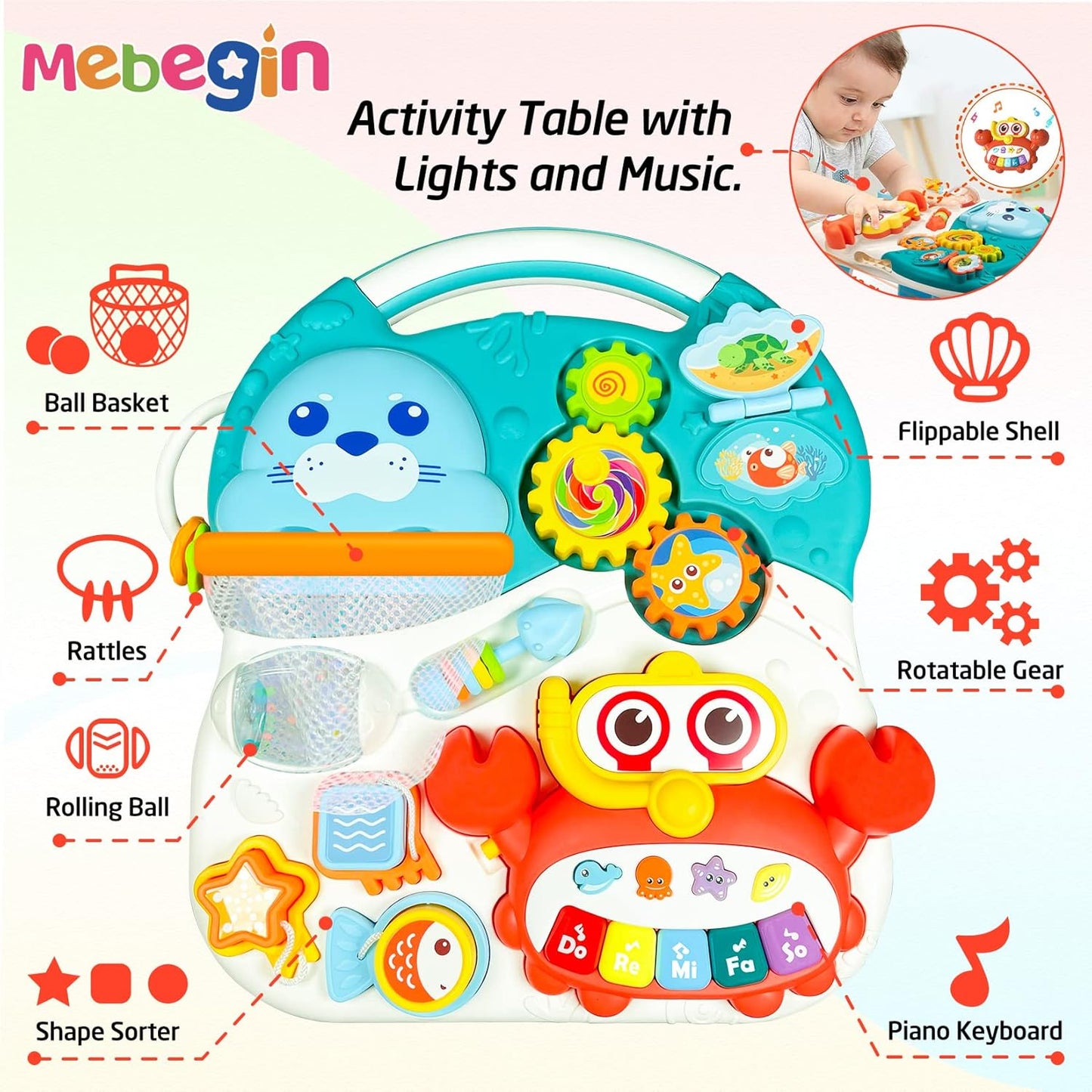 Multifunction Baby Walker – Deluxe