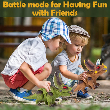 Remote Control Triceratops Dinosaur Toy