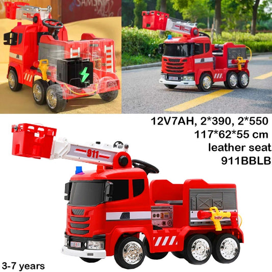 Firefighters Battery Car