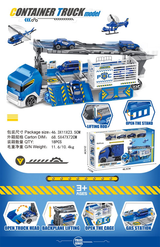 Container Truck Parking Set