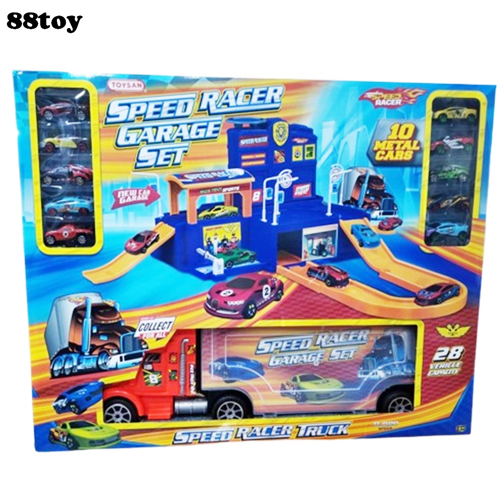 Speed Racer Carage parking Set