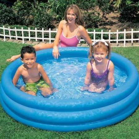 Intex Inflatable Crystal Blue Pool 147 x 33 cm