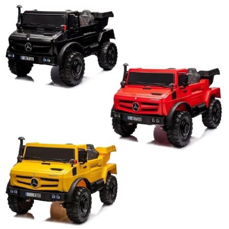 Ride On Truck For Kids With RC & Battery Powered 12V 7AH (Mercedes truck)