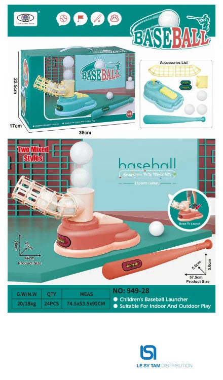 kids baseball set for girls and boys