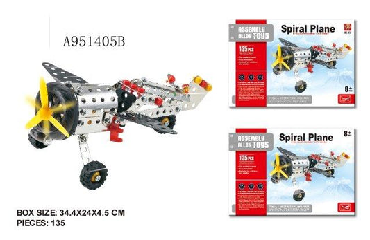 DIY assembly mechanical airplane tool set