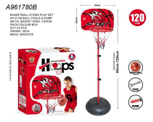 basket ball stand play set for boys and girls