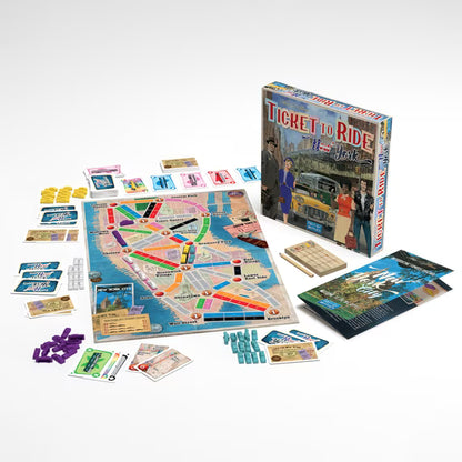 Ticket to Ride: New York Strategy Board Game