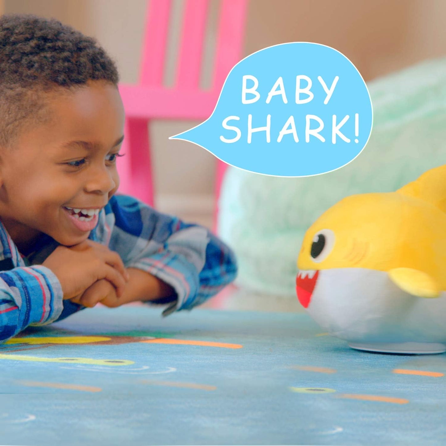 Baby shark plush toy