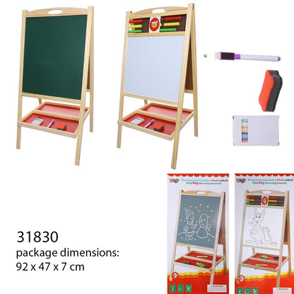 preschool education two sided fold big drawing boards