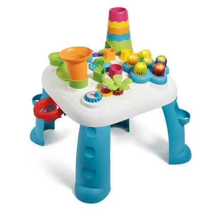 table baby play set with music and light shows and multiple toys