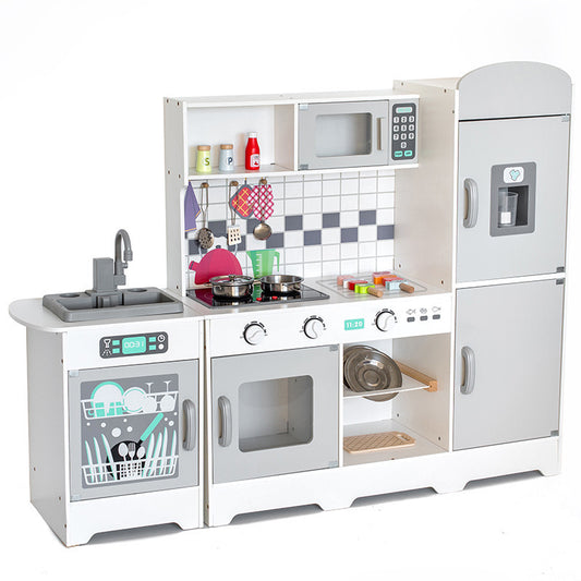 Wooden Kitchen Play Set