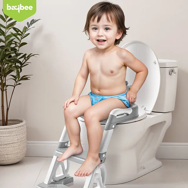 2-in-1 Potty Training Toilet Seat with Ladder