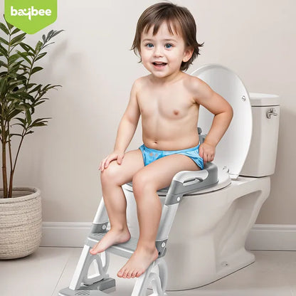 2-in-1 Potty Training Toilet Seat with Ladder