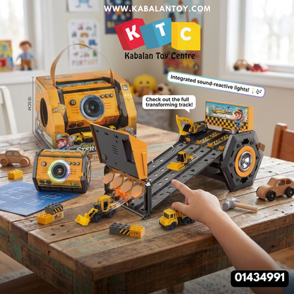 Interactive Launch & Build Construction Track