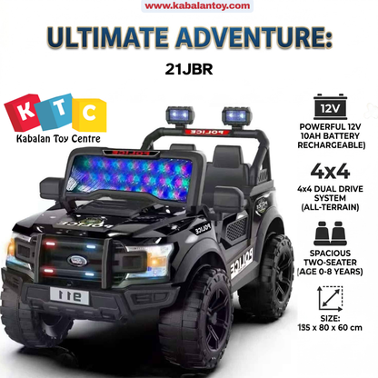Police Ride-On Car
