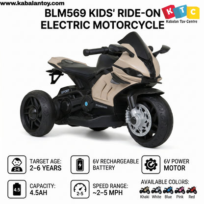 ride-on electric motorcycle