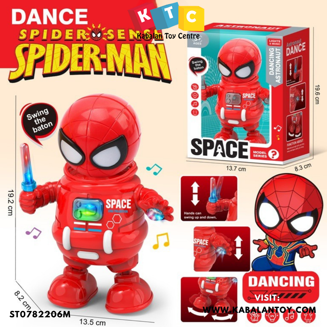 Dancing Spider-Man Robot toy