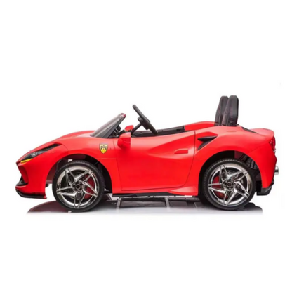 Ferrari Battery Car  Big Two Seater Powerful Battery Drive Sport Ride on Cars for 10 Years Old Huge Kids 24V