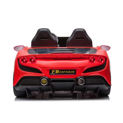 Ferrari Battery Car  Big Two Seater Powerful Battery Drive Sport Ride on Cars for 10 Years Old Huge Kids 24V
