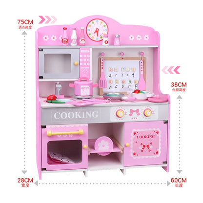 Kids Kitchen Play Set Cookware Accessories Kitchen Role Playing Kitchen Toy Set