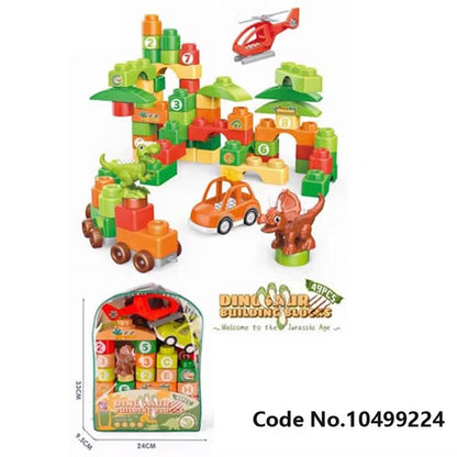 Dinosaur Building Blocks – Jungle Set
