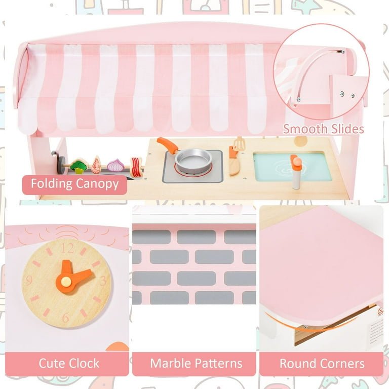 Amijoy 2-In-1 Children's Kitchen