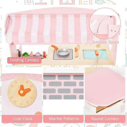 Amijoy 2-In-1 Children's Kitchen