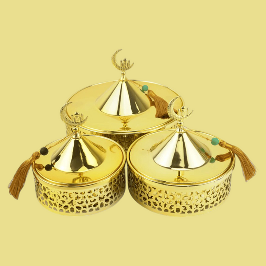 13cm Ramadan Decorative Compote