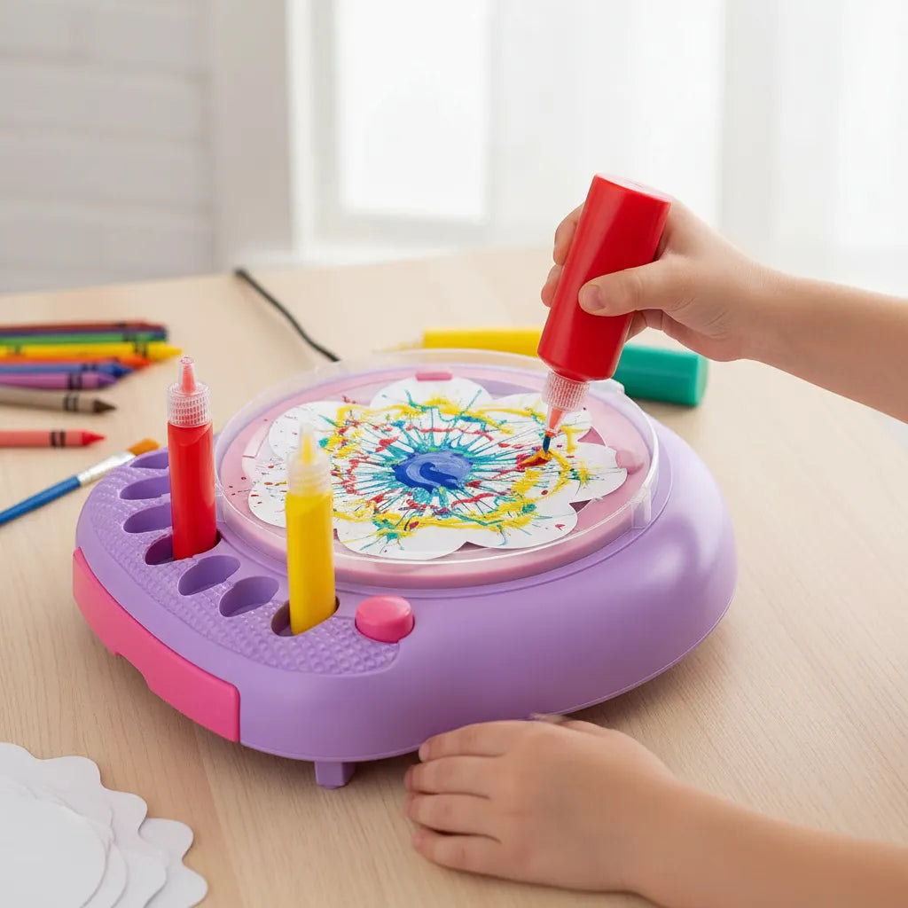 Paint Spin DIY Art Machine