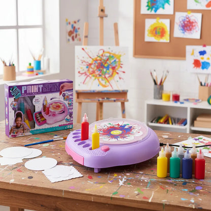 Paint Spin DIY Art Machine