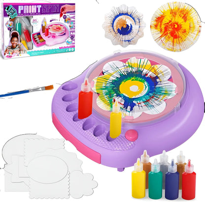 Paint Spin DIY Art Machine