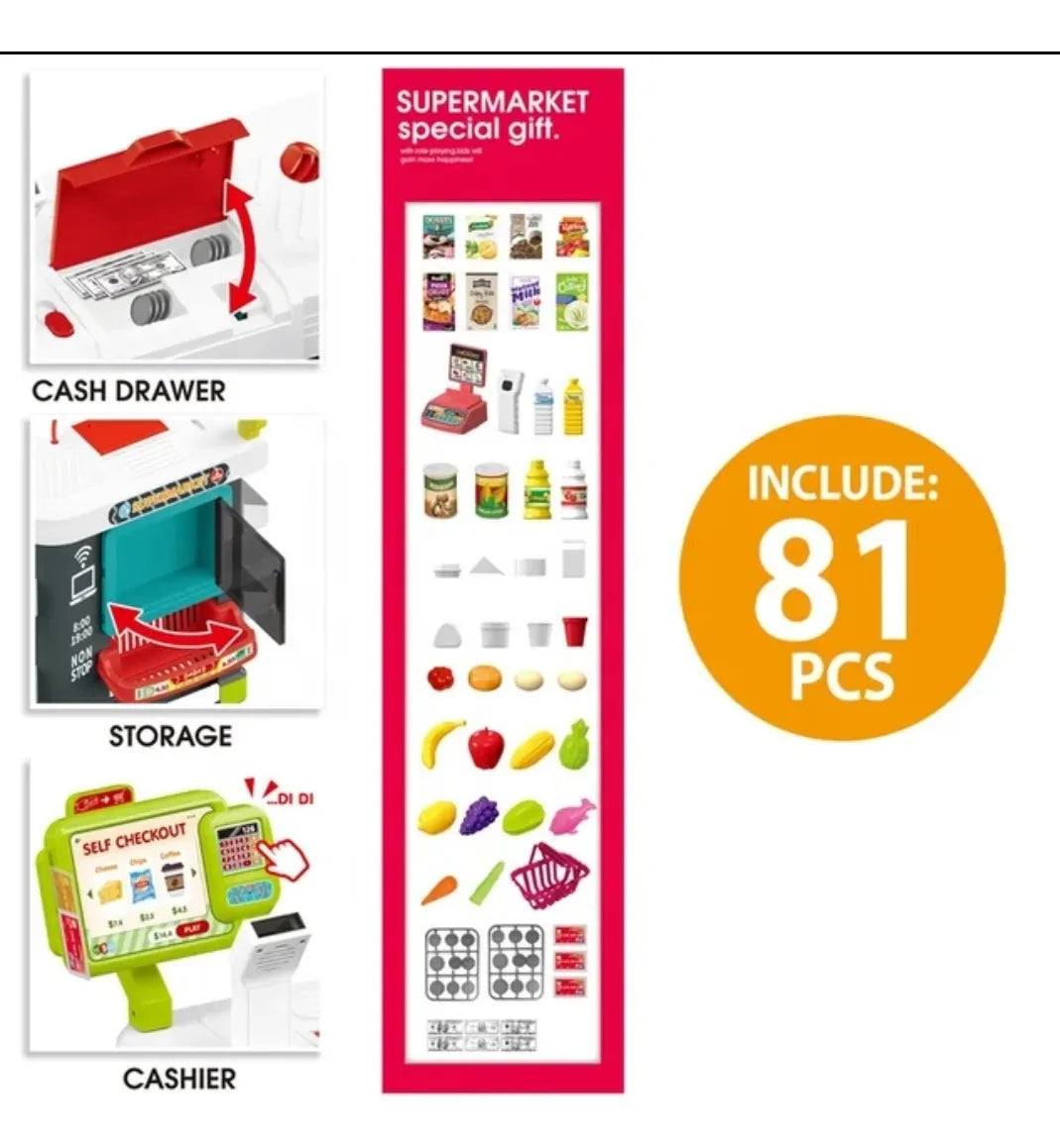 Play Market Store – 80 Pcs