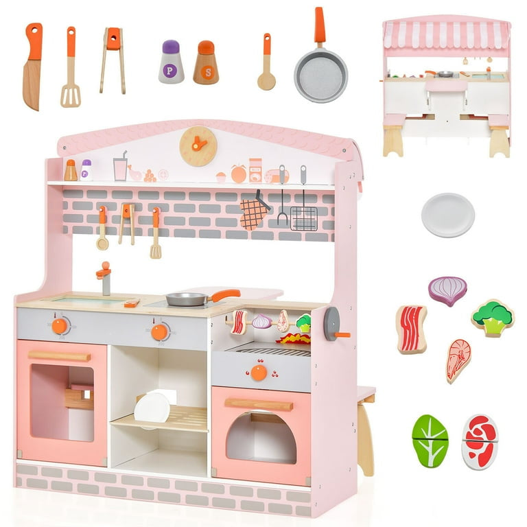 Amijoy 2-In-1 Children's Kitchen